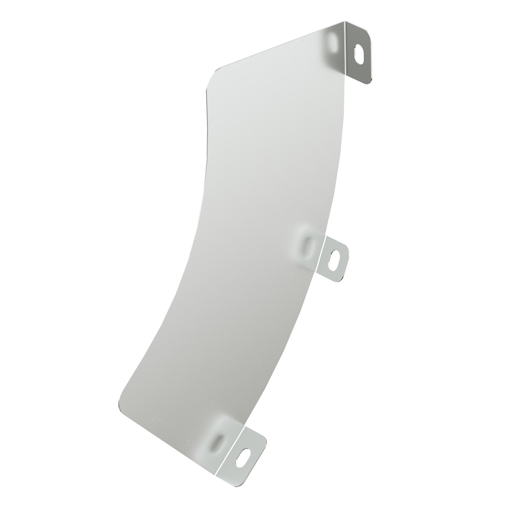 Перегородка SEP для углов CS 45, H100, в комплекте с крепежными элементами и необходимыми для монтажа