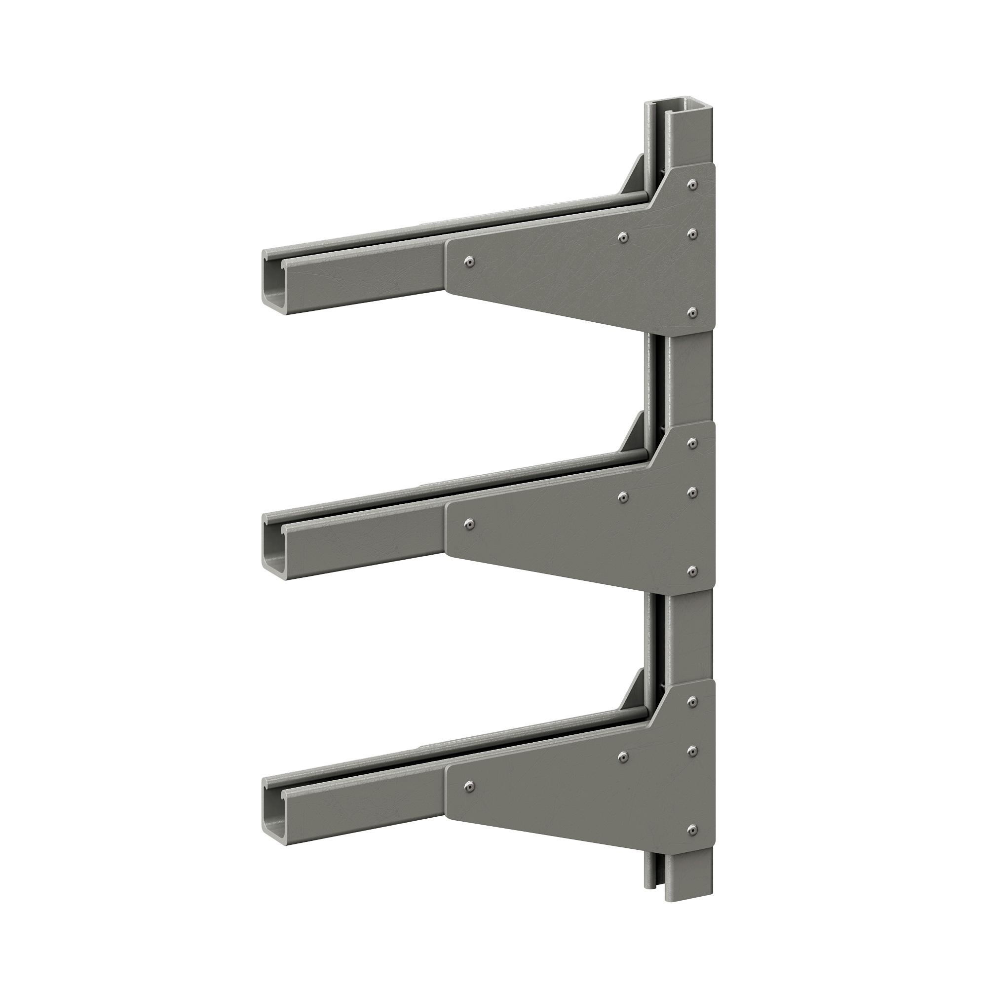 Панель консольная 3 уровня, осн 300, стеклопластик