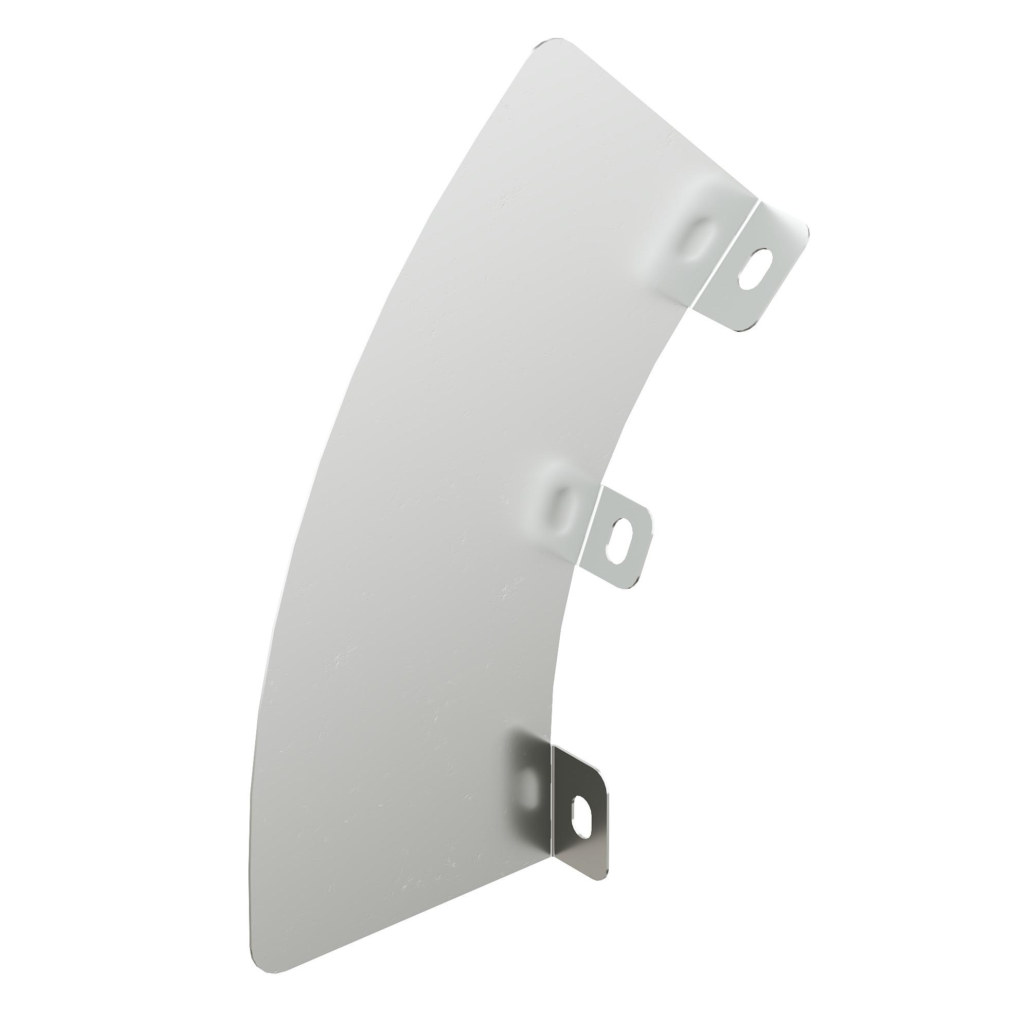 Перегородка SEP для углов CD 45 H100, в комплекте с крепежными элементами и необходимыми для монтажа