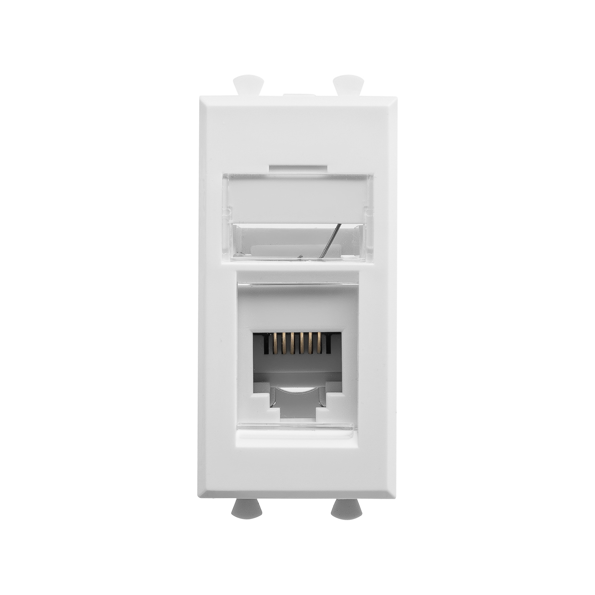 Avanti Телефонная розетка ''Белое облако'' RJ-12, 1 модульная