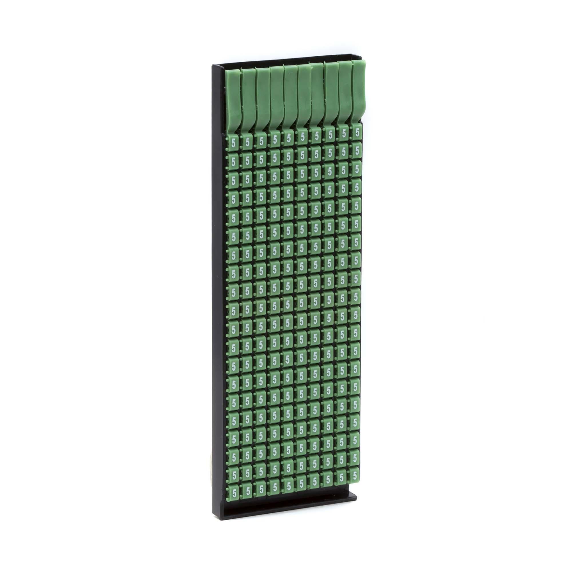 Маркер для кабеля сечением 1,5-2,5мм символ ''5'' (200 маркеров в упаковке)