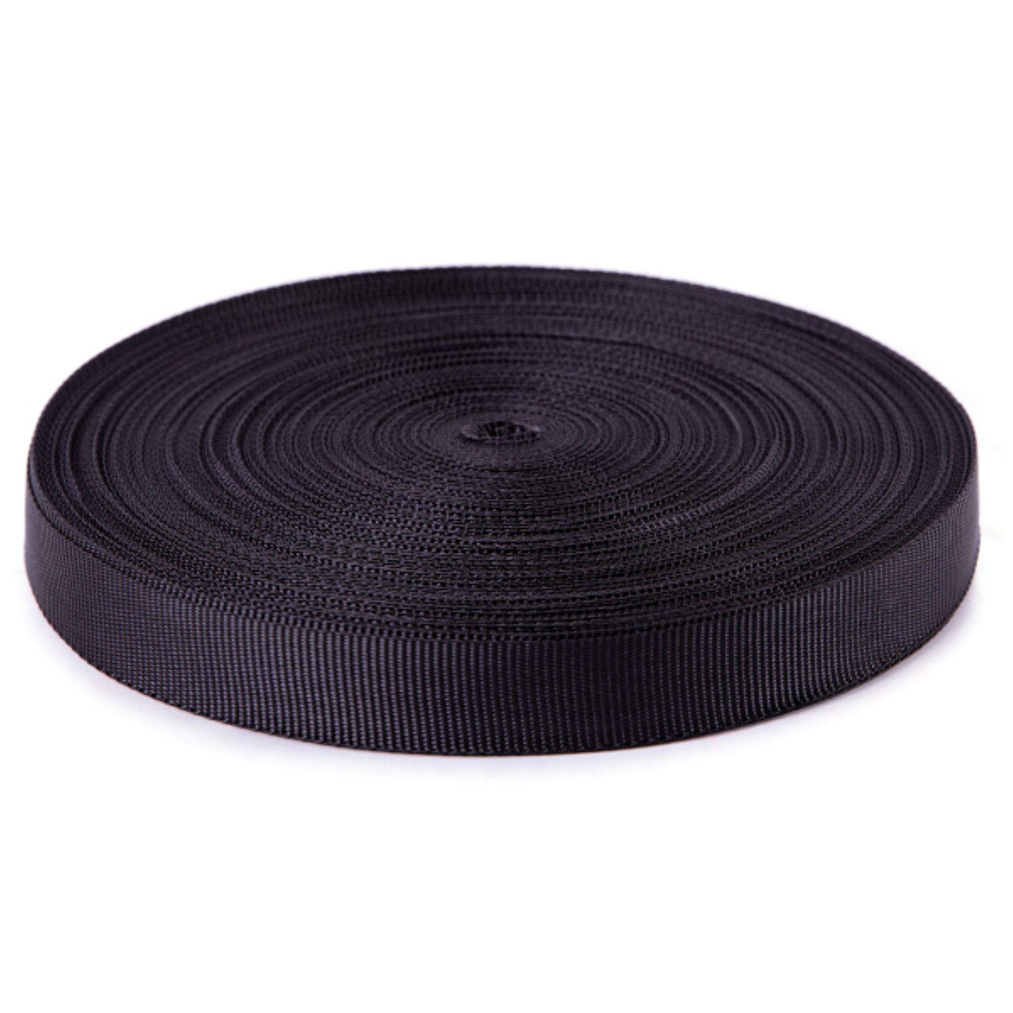 Монтажная лента текстильная для фиксации труб, черная