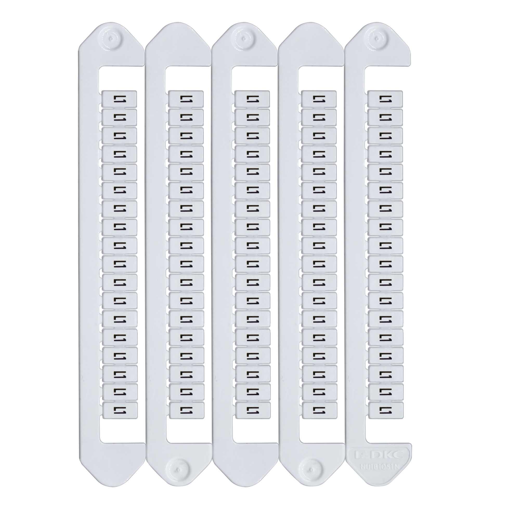 Маркировка для клемм, ширина 5 мм, символы L1 ,   горизонтальная ориентация