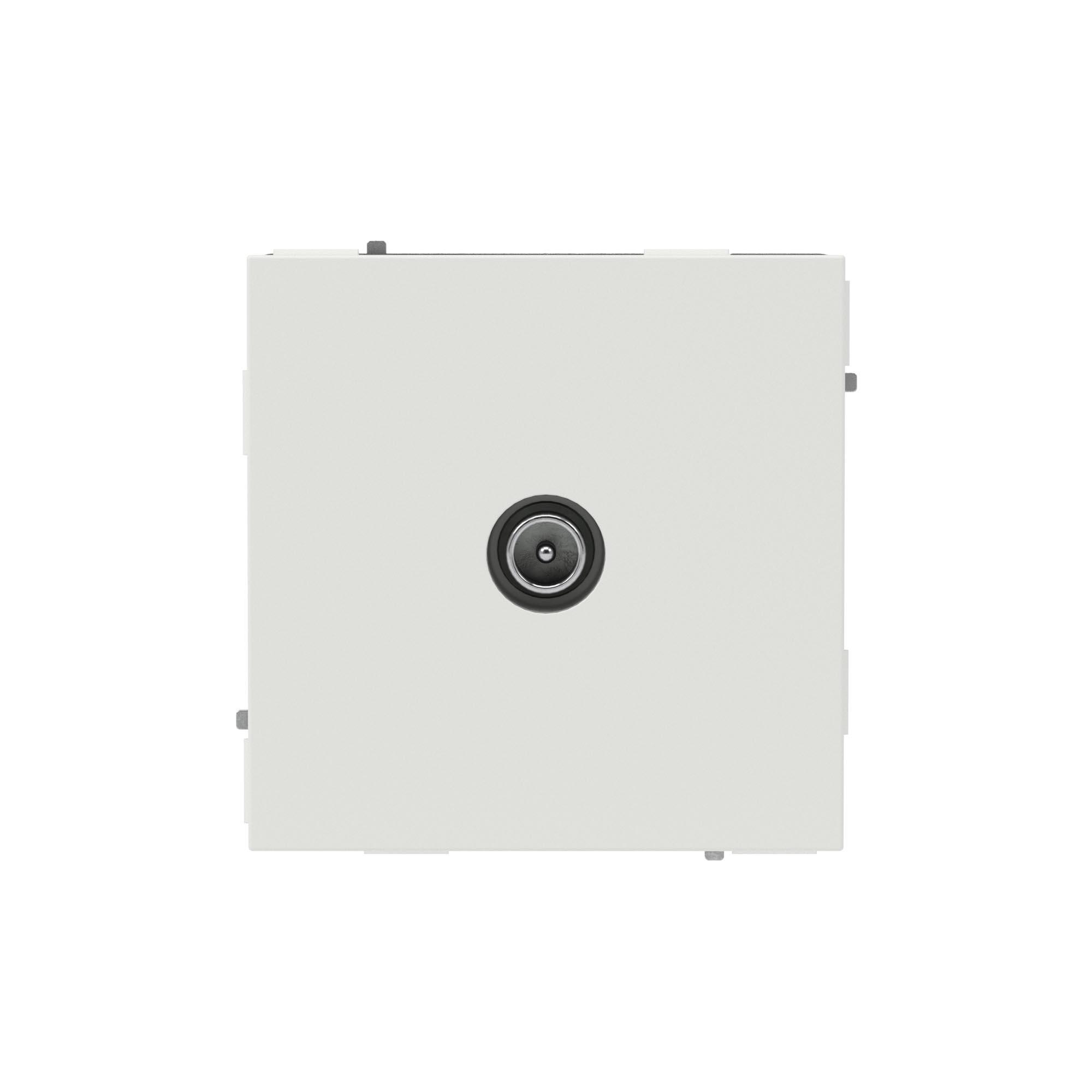 Розетка TV оконечная, KANT, белый песок