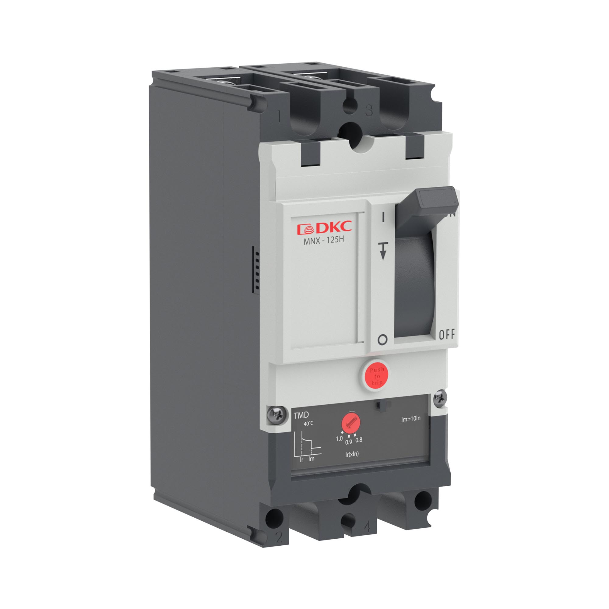 Выключатель автоматический YON pro MNX125H 2P 16 A 150 kA при AC240V расцепитель TMD