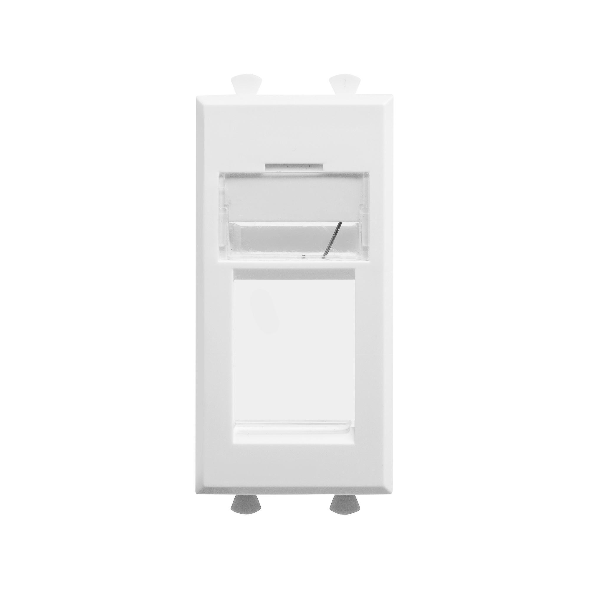 Адаптер для Keystone, Avanti, белое облако, 1 модуль