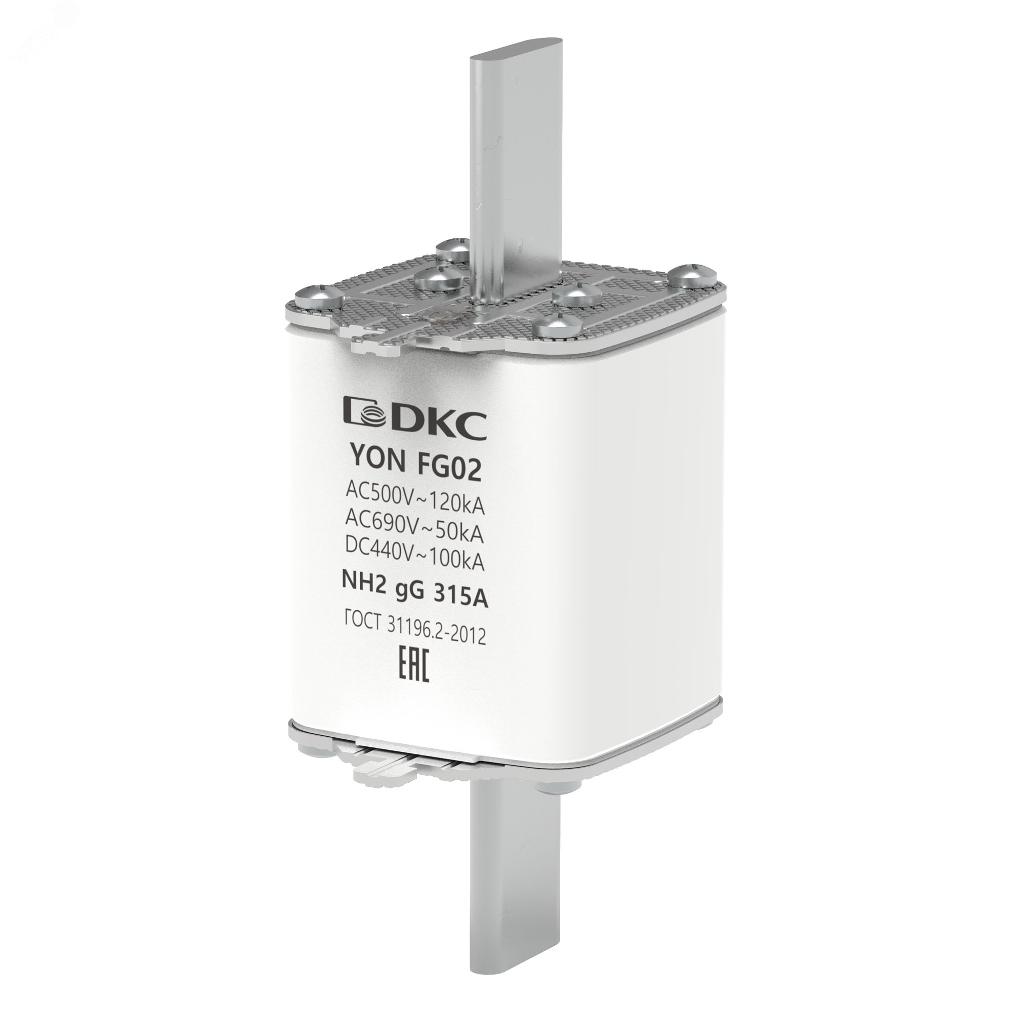 Предохранитель YON ножевого типа FG2 с одинарной индикацией 315А