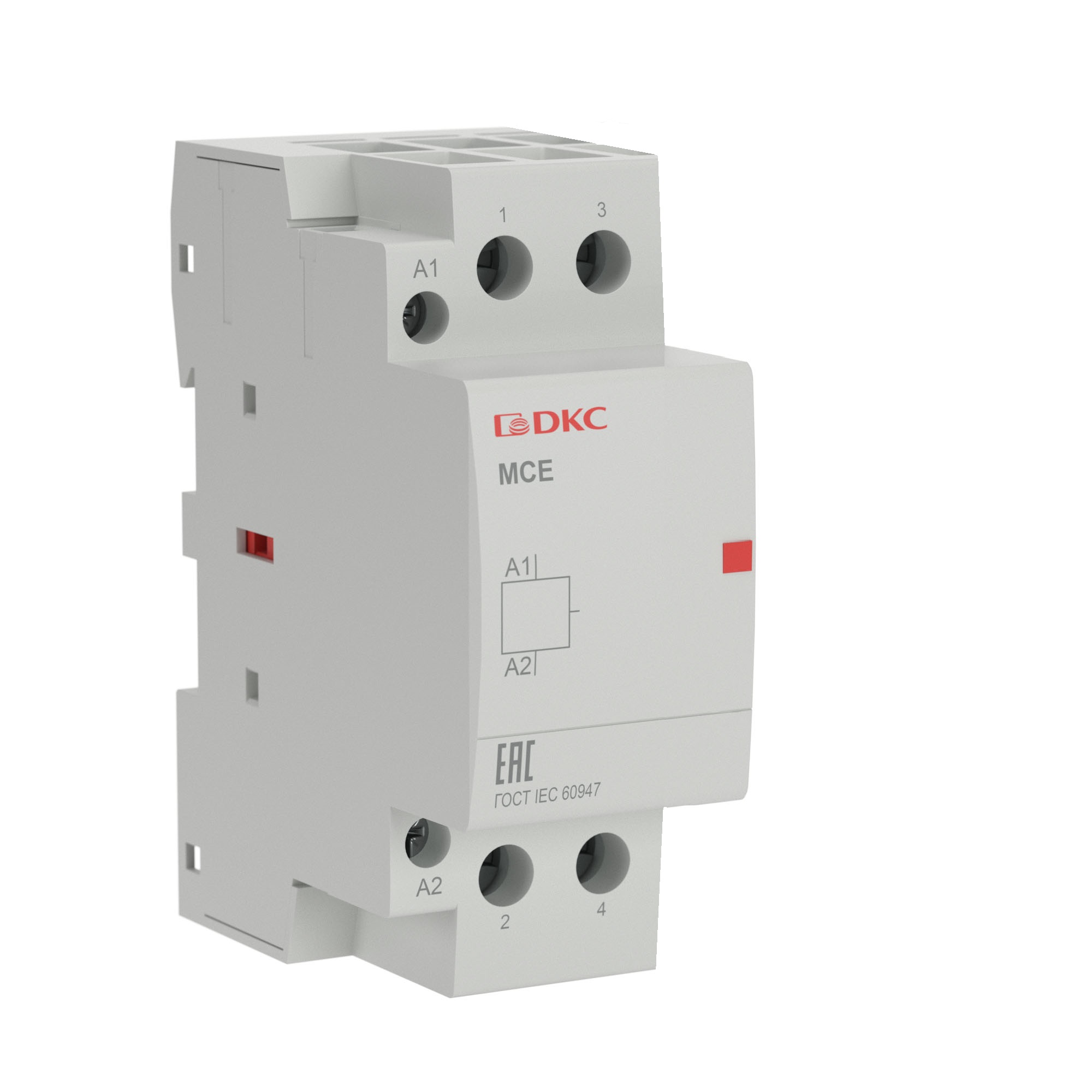 Контактор модульный YON макс (YON max) типа MCE, 2P, 40A, 240В, 2НО