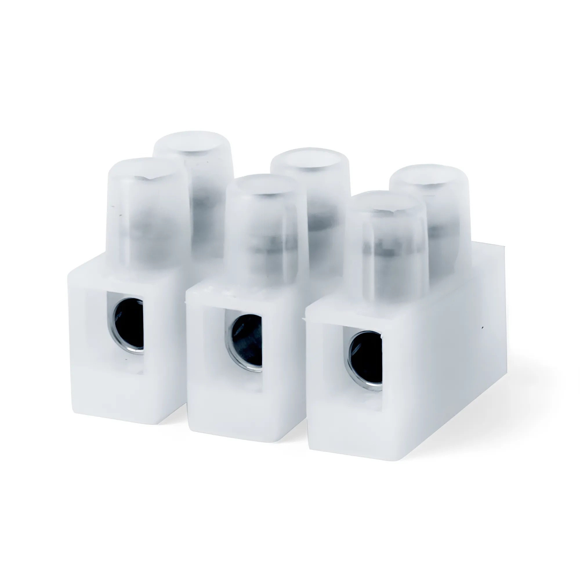 Клеммник 3П 110 градусов 450V 24A 2.5мм.кв полиамид 6.6