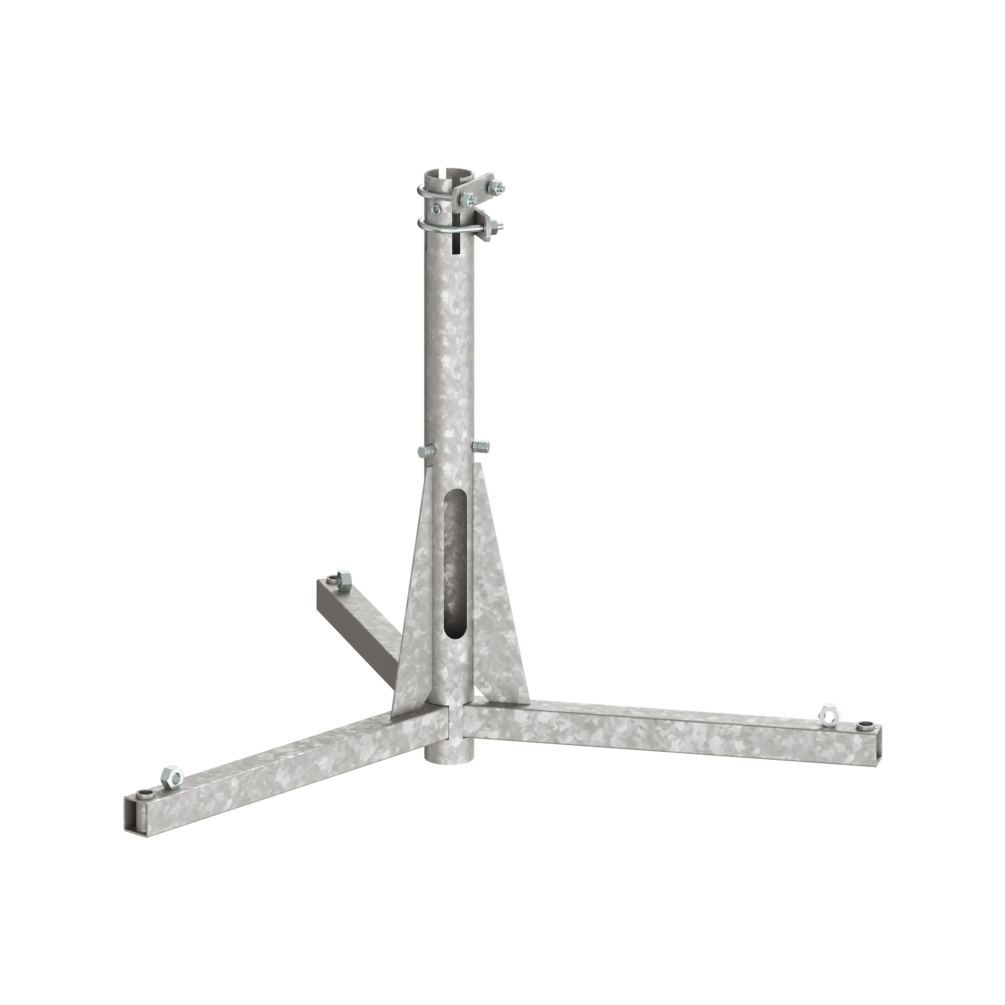 Тренога для изолированной молниеприёмной мачты