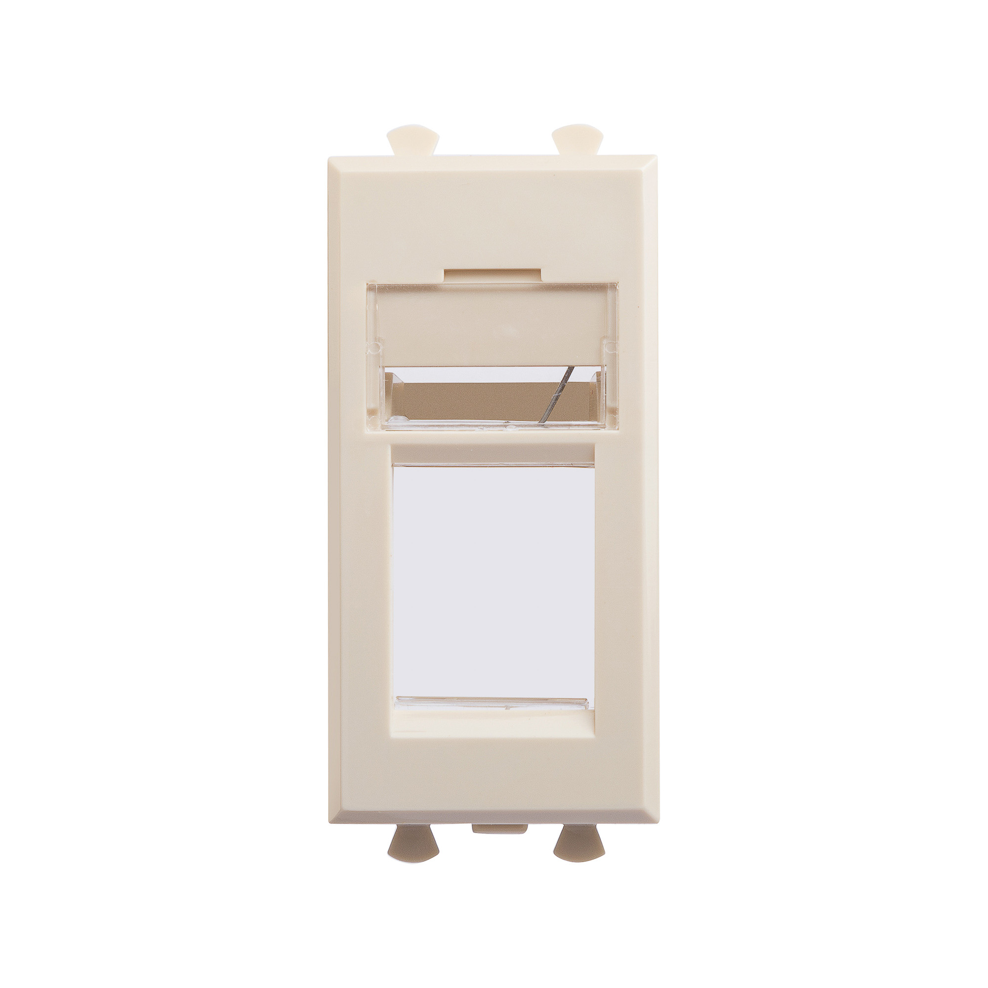 Адаптер для Keystone, Avanti, ванильная дымка, 1 модуль