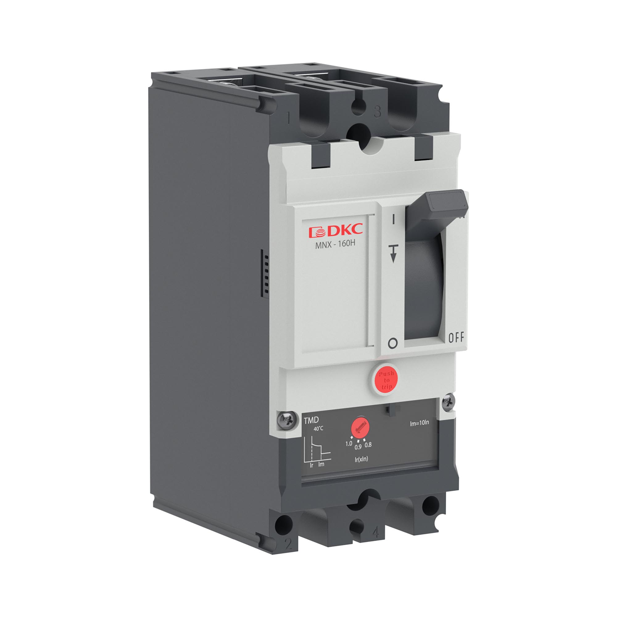 Выключатель автоматический YON pro MNX160H 2P 160 A 150 kA при AC240V расцепитель TMD