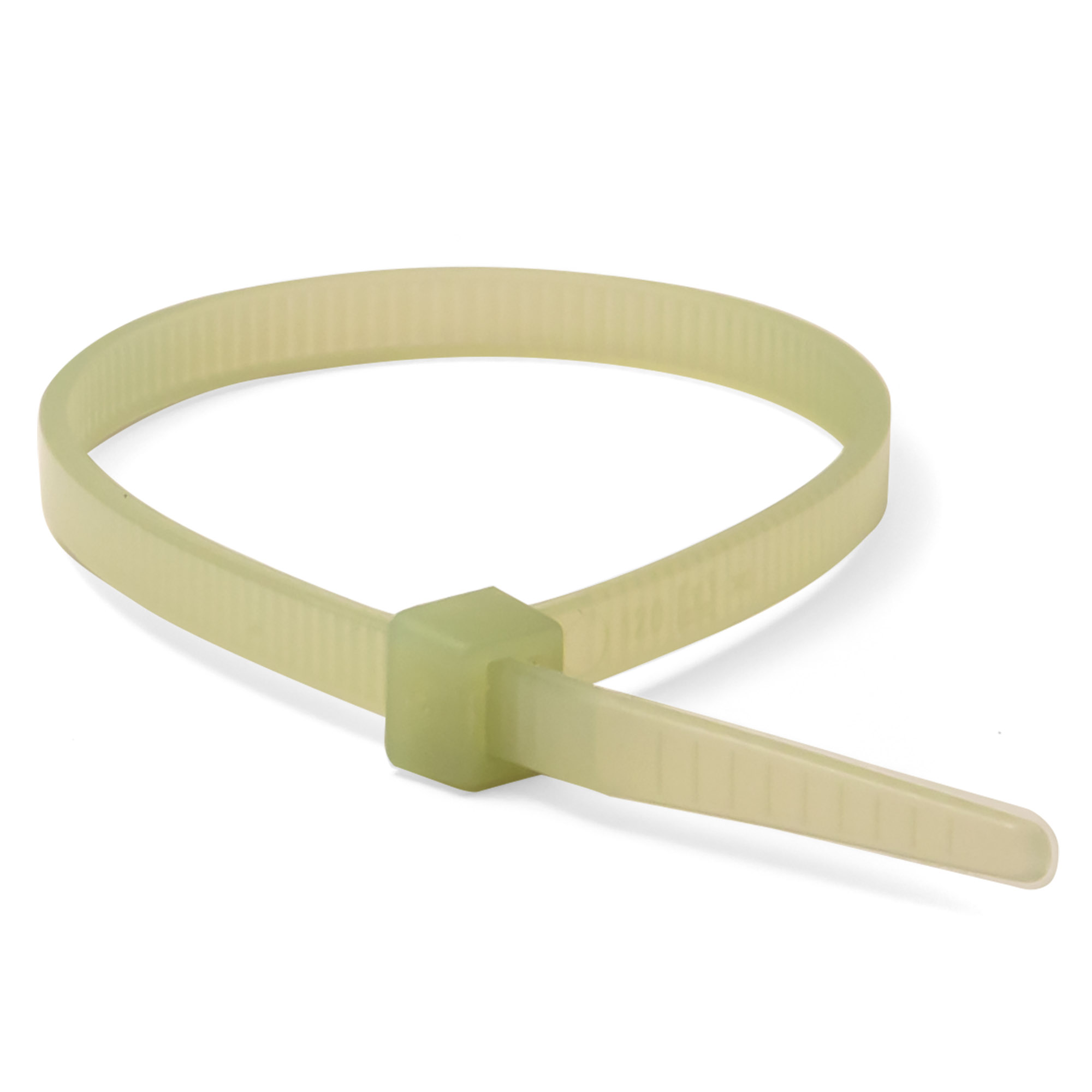 Хомут P6.6 устойчивый к высоким температурам, оливковый 4,8x200