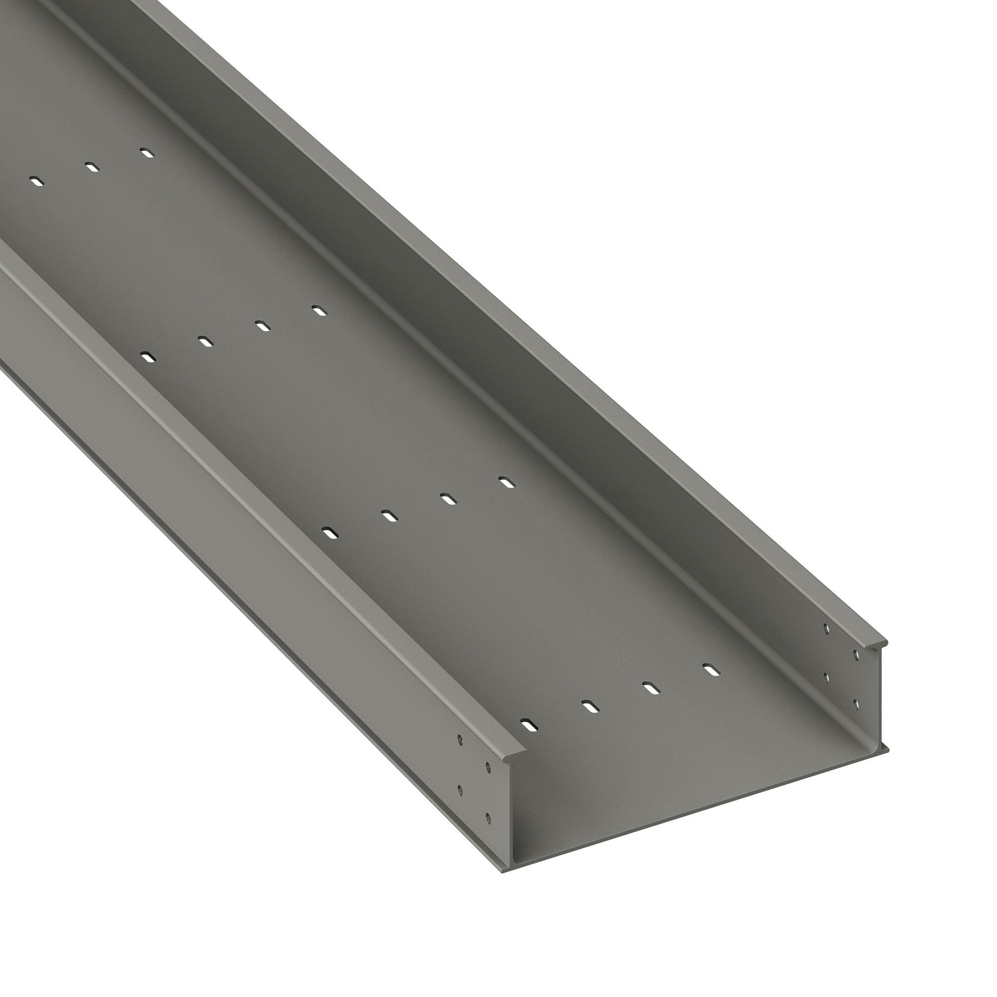 Лоток перфорированный 100х100 L 3000, стеклопластик