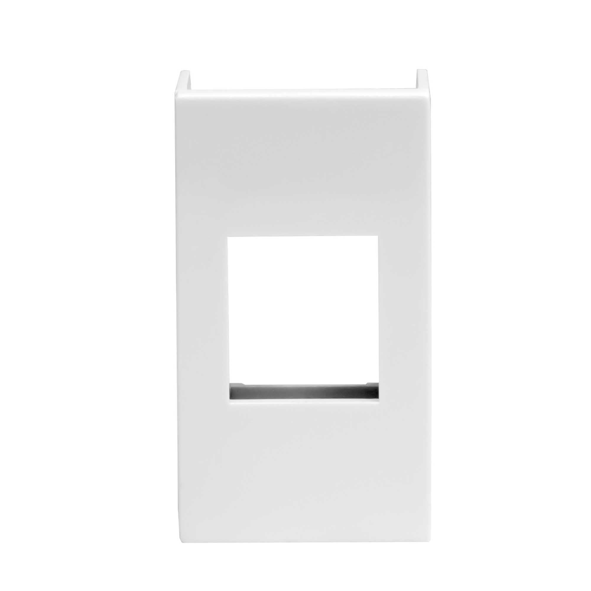 Адаптер для информационных разъемов KEYSTONE, Viva, 1 мод., белый