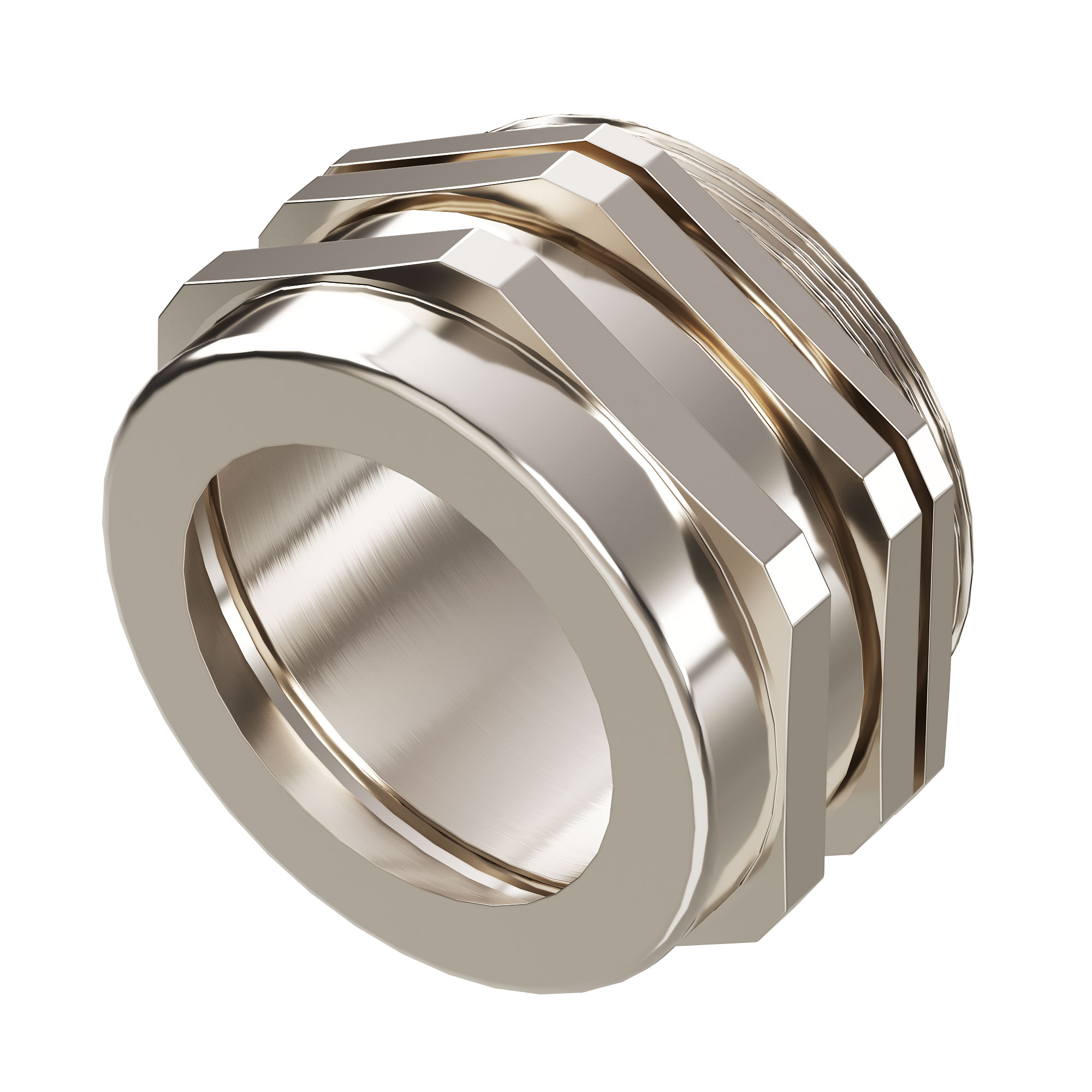 Ввод кабельный М72 латунный наружный диаметр кабеля 42-52мм