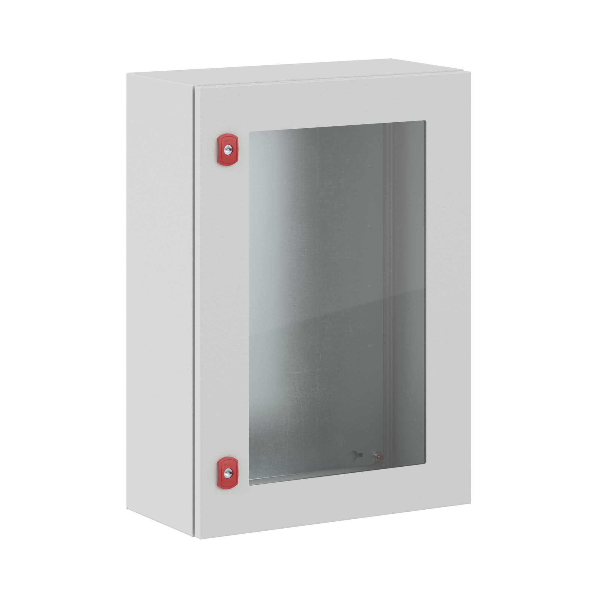 Щит с монтажной панелью ЩМП 700x500x250мм  серия ST c прозрачной дверью