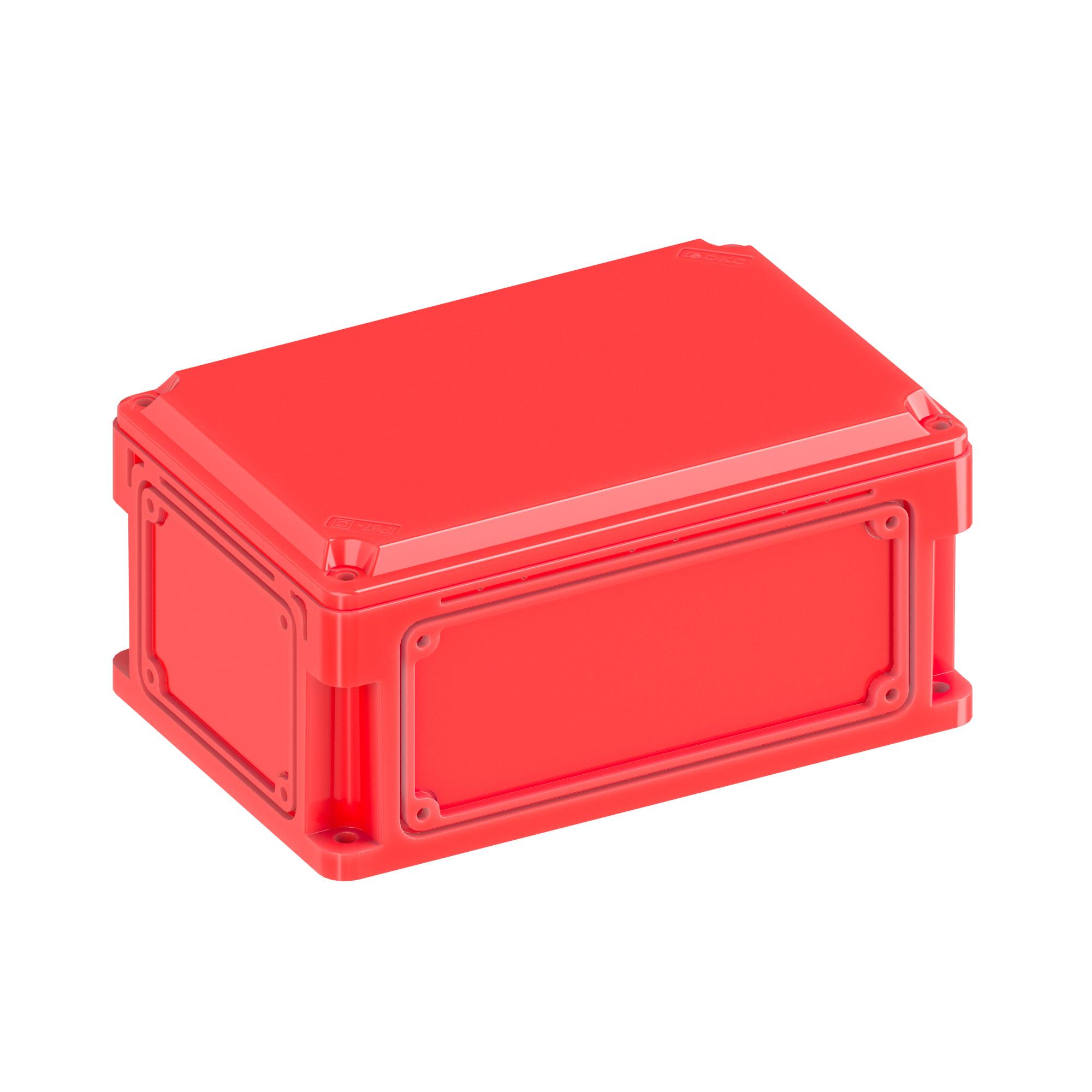 Корпус RAM box без МП 300х200х146 мм, с фланцами, непрозрачная крышка  высотой 21 мм, IP66/IP67, RAL3020