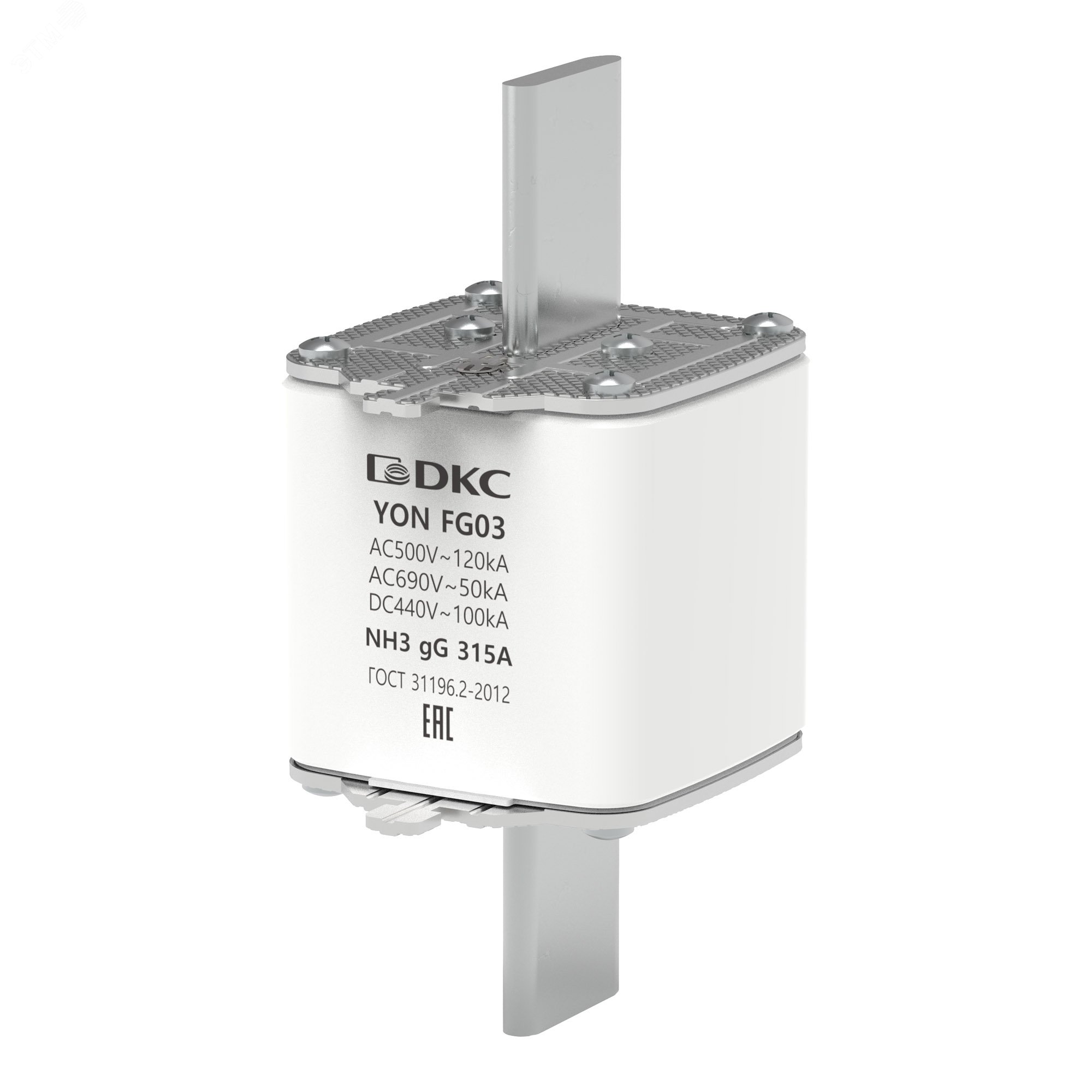 Предохранитель YON ножевого типа FG3 с одинарной индикацией 315А