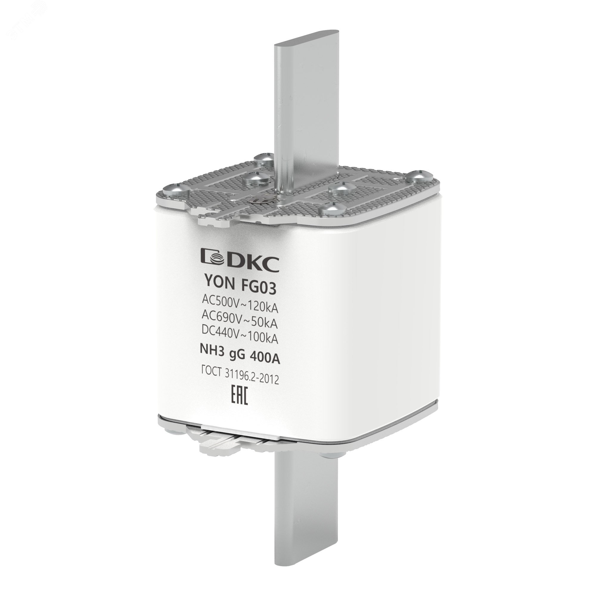 Предохранитель YON ножевого типа FG3 с одинарной индикацией 400А