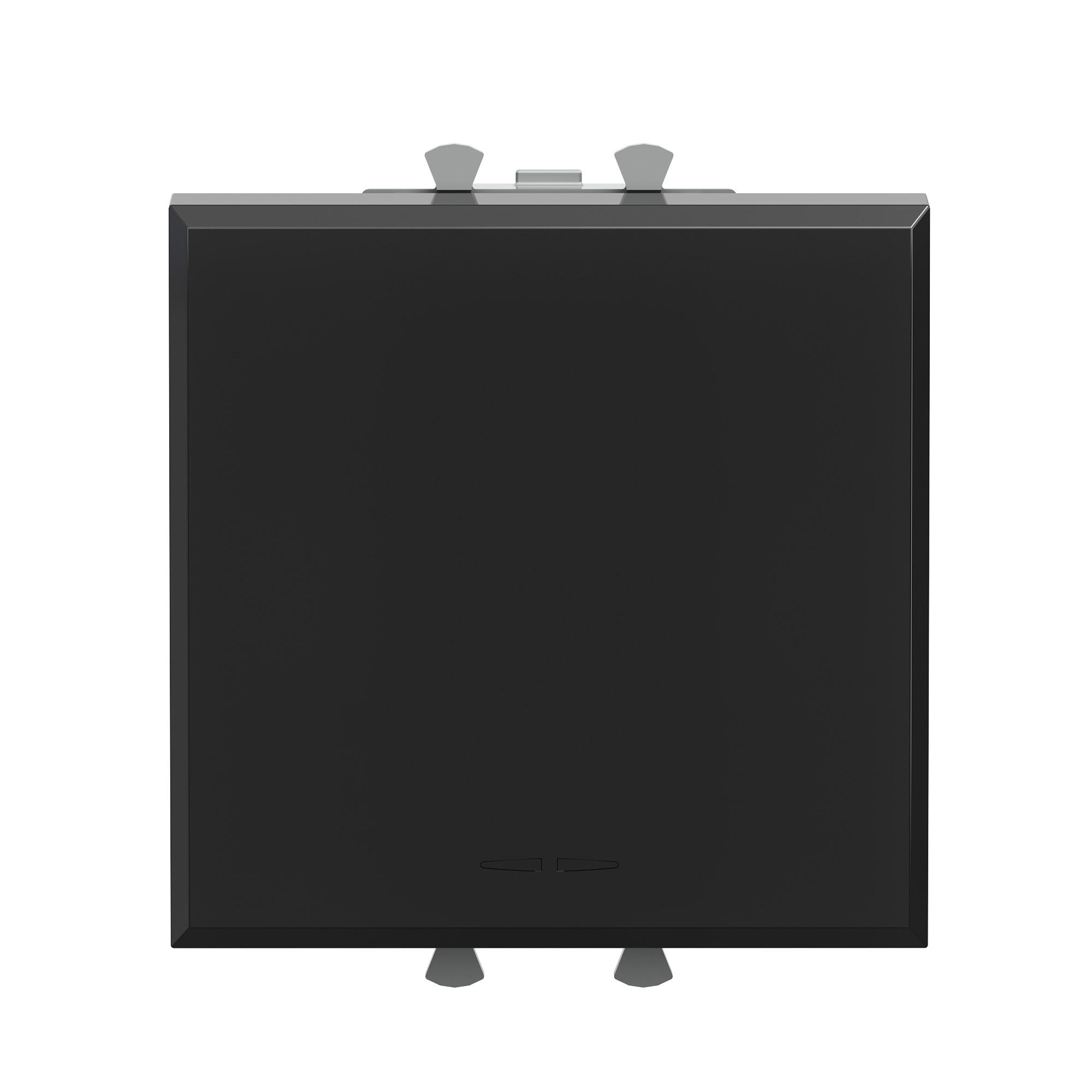 Avanti Кнопка ''Черный квадрат'', 16A, 2 модульная