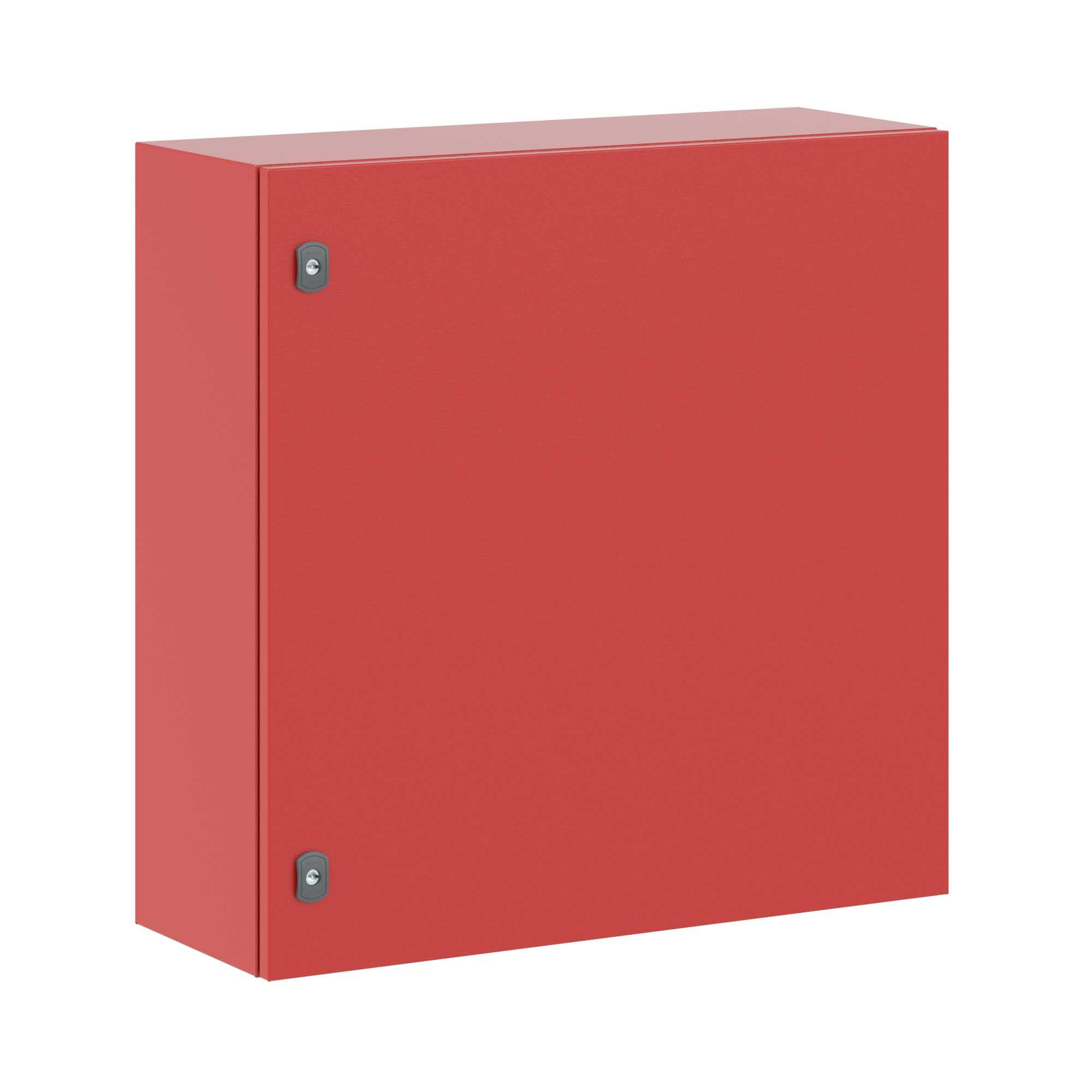 Корпус сварной навесной серии ST с М/П красный    ВхШхГ 800x800x300 мм, RAL3020