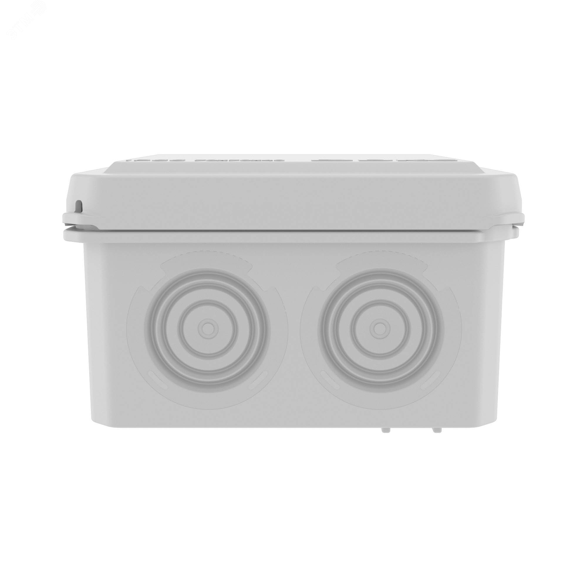 Изображение товара Коробка ответвительная с 8+2 кабельными вводами д.20/20мм, IP55,70х70х40мм (шт)