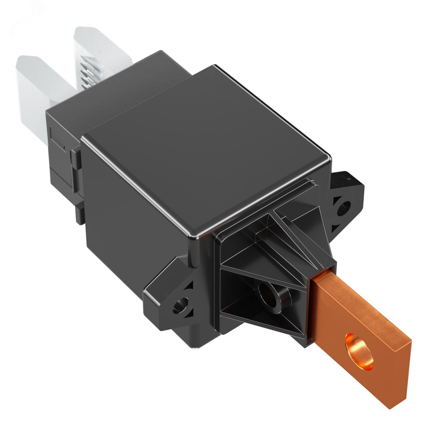 Изображение товара Комплект силового контакта 630 А с изолятором ARC-Free для распределительных шинами 10 мм