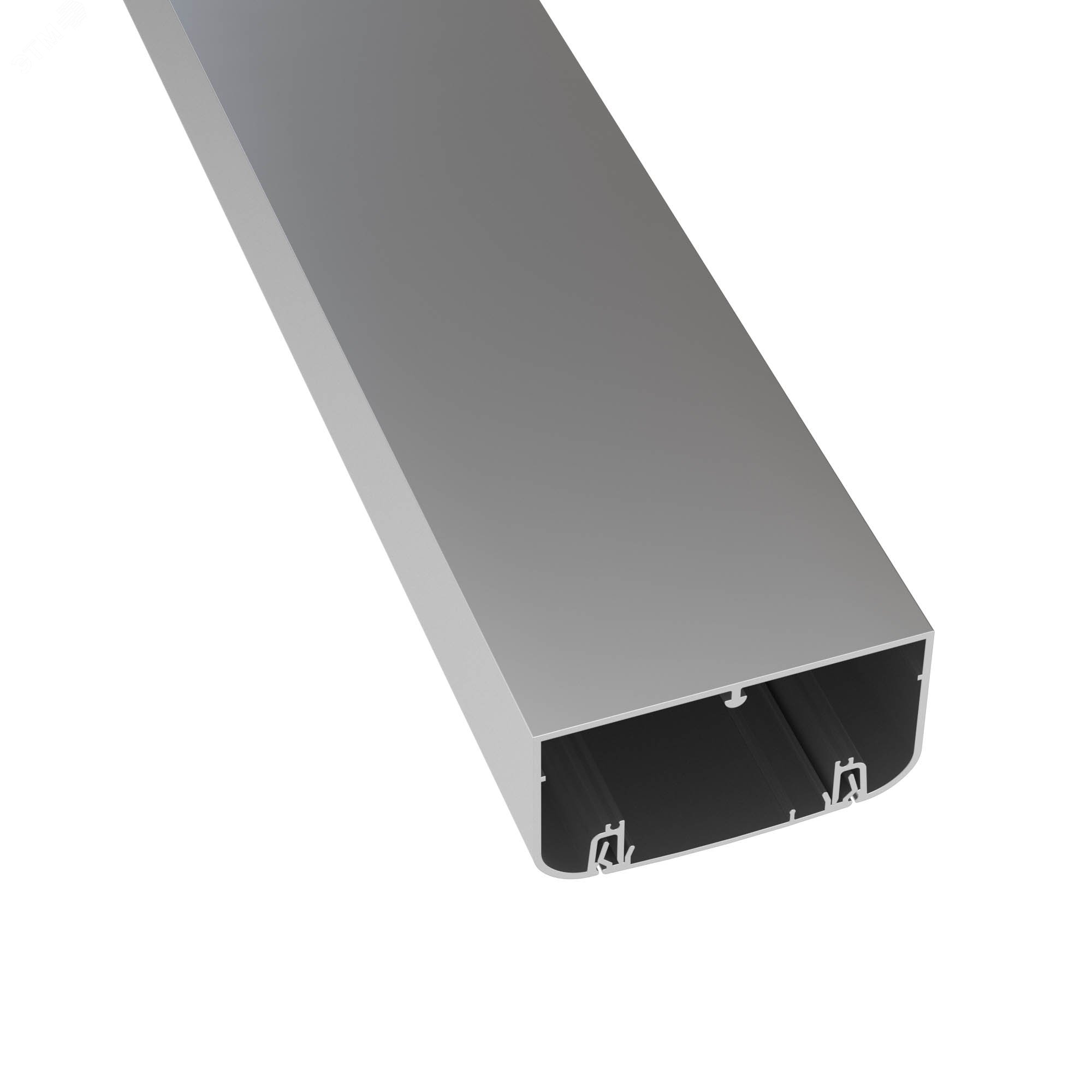 Кабель-канал 90x50 алюминиевый серый металлик IN-Liner AERO 09599 DKC - превью 3