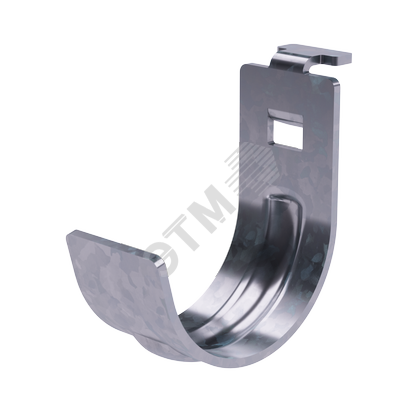 Изображение товара Одинарный рожковый кронштейн BBT-35 из стали с цинковым покрытием 93.5 мм