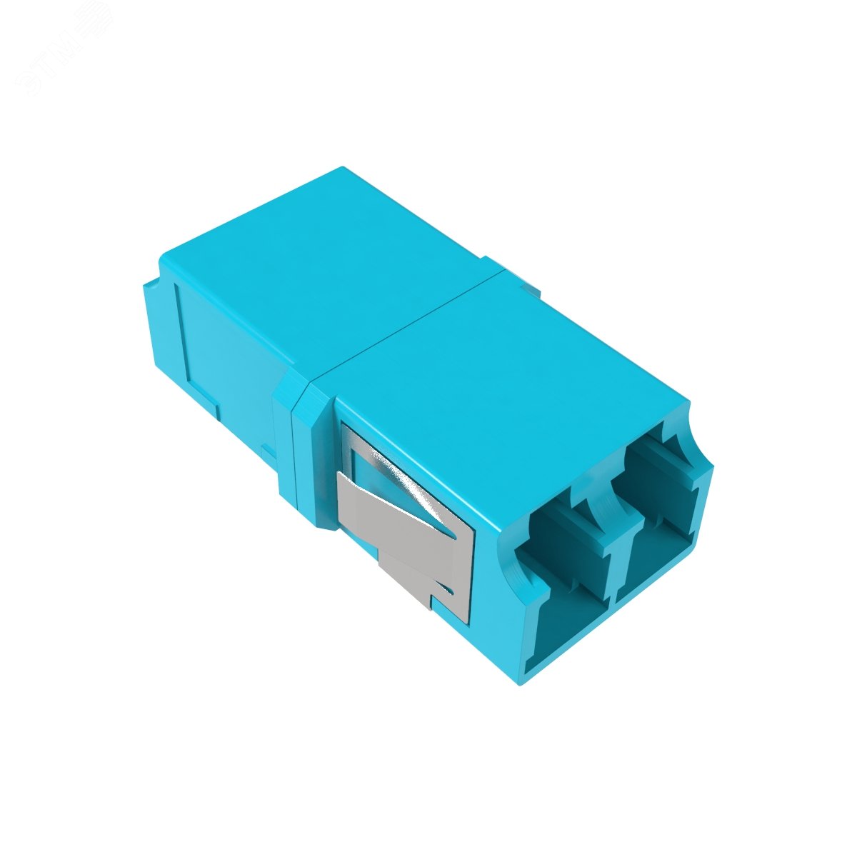 Изображение товара Адаптер LC/UPC-Duplex TOP Senior/Senior SC-footprint ОМ3 бирюзовый (шт)