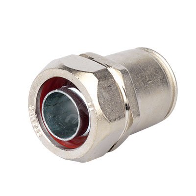 Изображение товара Муфта металлорукав DN 35 для соединения труб никелированная латунь IP66/IP67