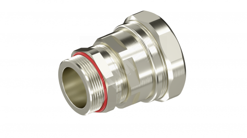 Взрывозащищенный кабельный ввод ANP под небронированный кабель в металлорукаве M32х1,5 D15-24мм, Dn26мм. Нержавеющая стальAISI316L. IP66/68