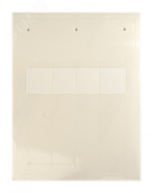 Изображение товара Самоламинирующаяся маркировка для кабелей и труб 12-22мм. Белая (6 шт. на пластине, упак. по 10 листов) (шт)