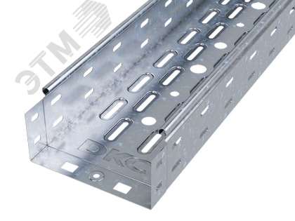 Изображение товара Перфорированный лоток DKC 150х80х2000 мм со скрытым монтажом и защитой от коррозии