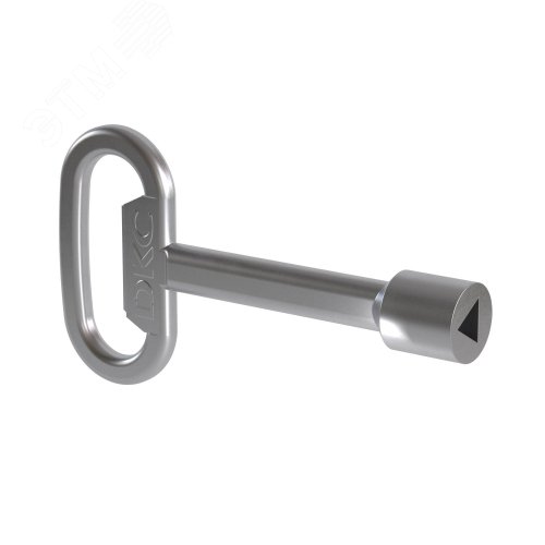 Изображение товара Металлический ключ треугольного профиля 7мм для систем автоматизации и электроснабжения