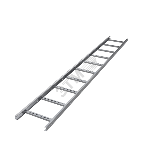 Лоток лестничный 80х400х3000, 1,5 мм, AISI304