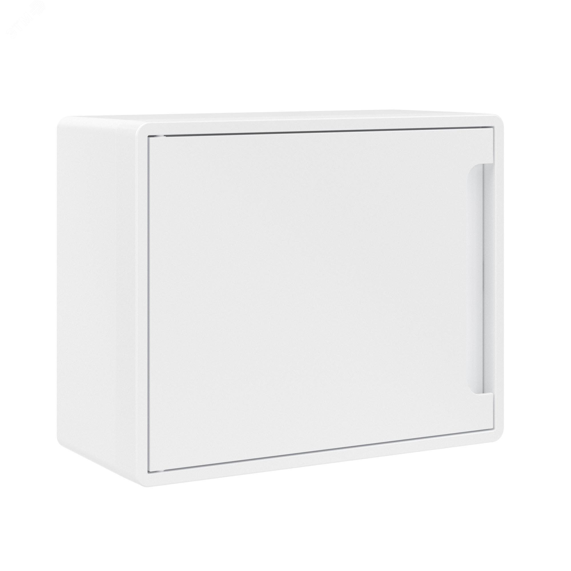 Изображение товара Щиток распределительный модульный FRAME 8 модулей белый с дверцей