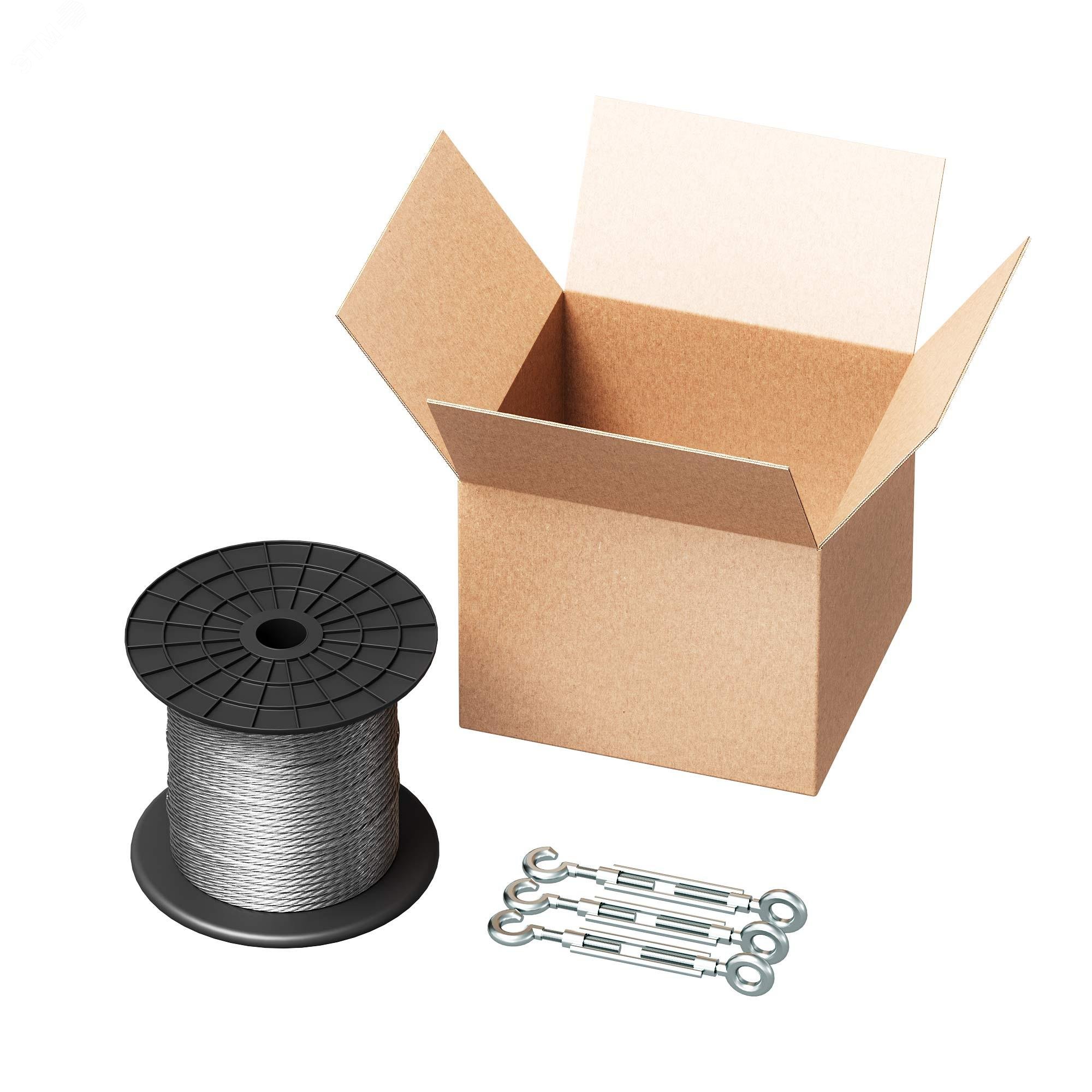 Изображение товара Дополнительный комплект для изолированных молниеприемных мачт DKC