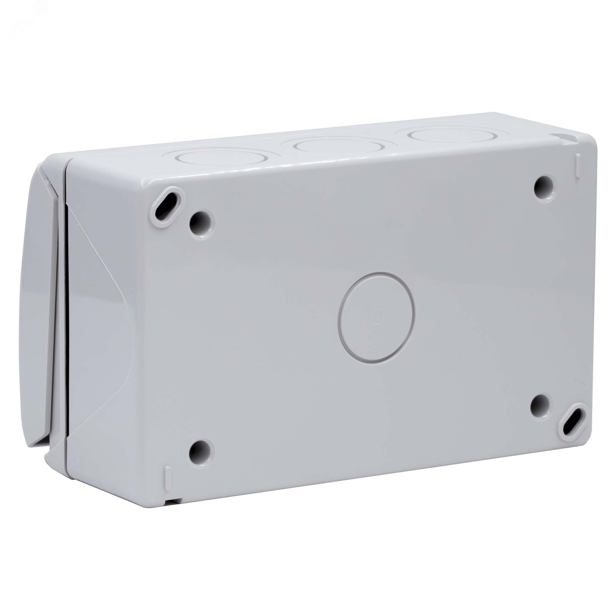VIVA Коробка модульная настенная для электроустановочных изделий IP55 4 модуля 54755 DKC - превью 4