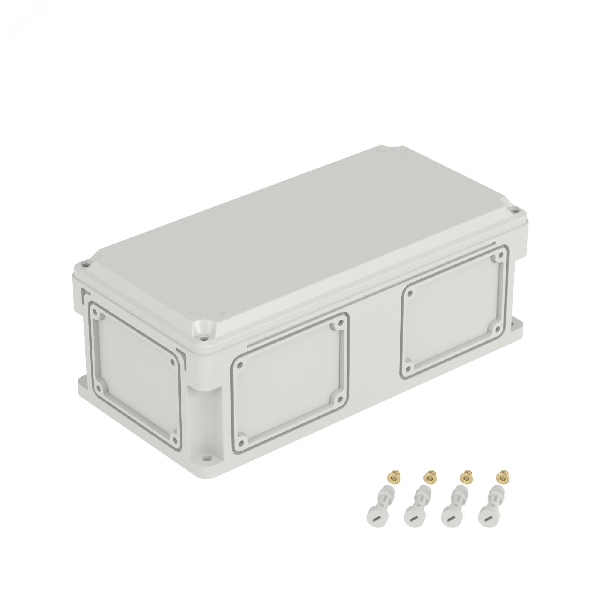 Изображение товара Корпус DKC IP66/IP67 400х200х146 мм с непрозрачной крышкой