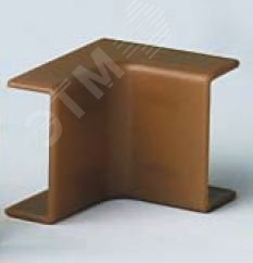 Изображение товара Угол внутренний 40x17 коричневый AIM для кабельных трасс серии In-liner Classic