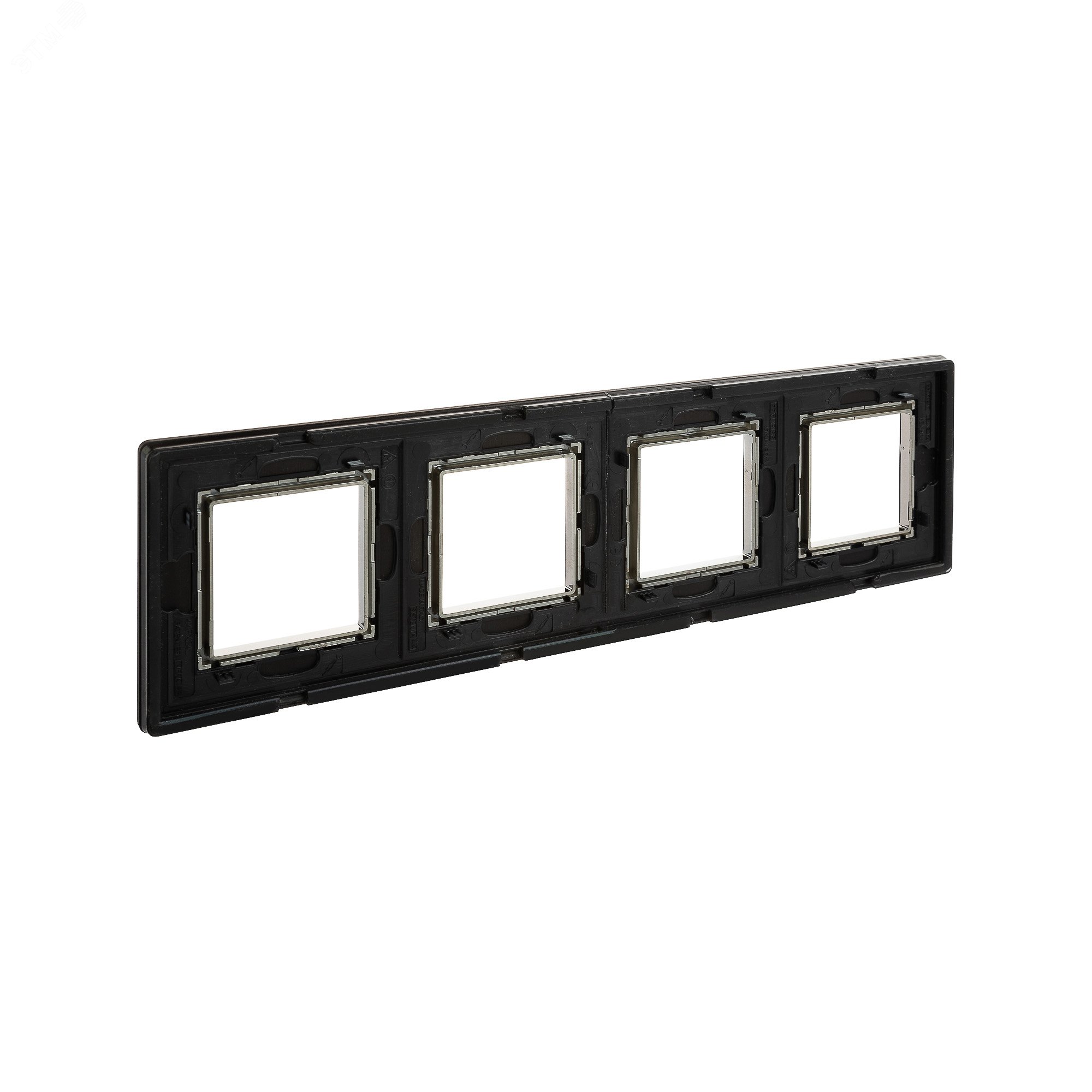 Рамка из алюминия, ''Avanti'', черная, 8 модулей 4402838 DKC - превью 4