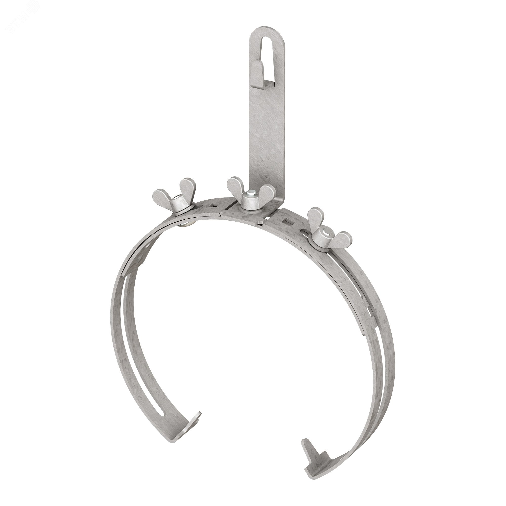 Изображение товара Зажим коньковый регулируемый увеличенного размера для кровли DKC