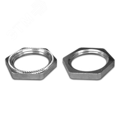 Изображение товара Гайка заземляющая M12x1,5 никелированная латунь DKC