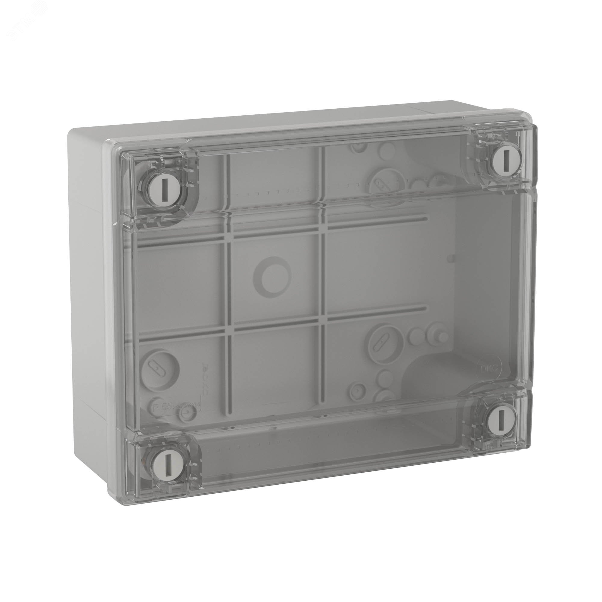 Коробка распределительная с гладкими стенками прозрачная IP56 150х110х70мм 54020 DKC - превью 2