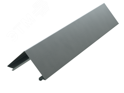 Изображение товара Крышка двускатная 400 мм 1.5 м цинк-ламельная DKC для лотков