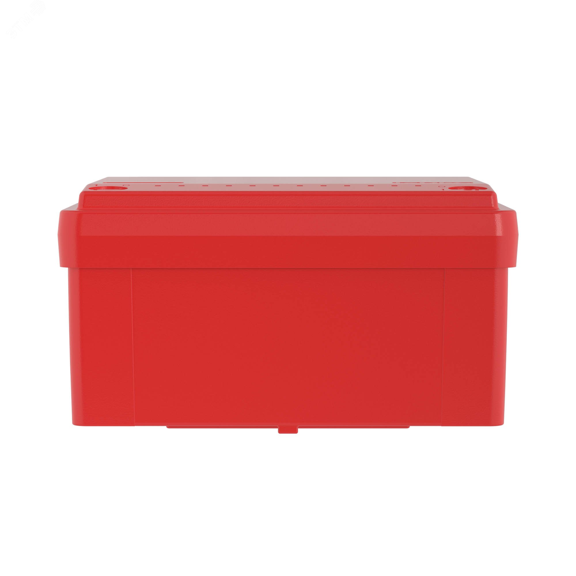 Коробка распределительная 100х100х50 IP56 гладкие стенки красная 53811 DKC - превью 4