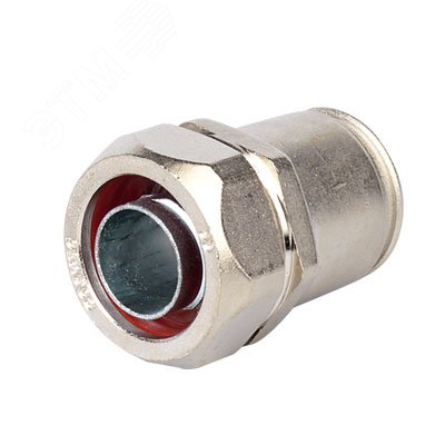 Изображение товара Муфта для жесткой металлической трубы DN 15 IP66/IP67 никелированная латунь DKC