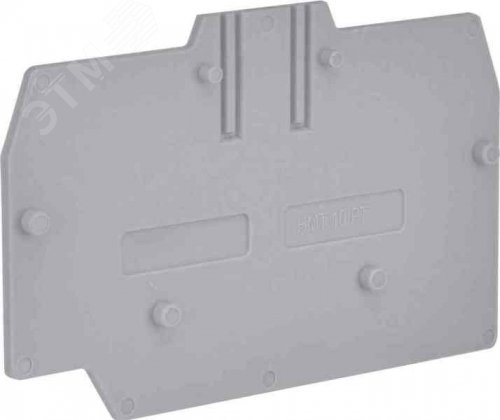 Изолятор торцевой HMT.10/PTGR серый для HMM.10 артикул ZHM331GR DKC ...